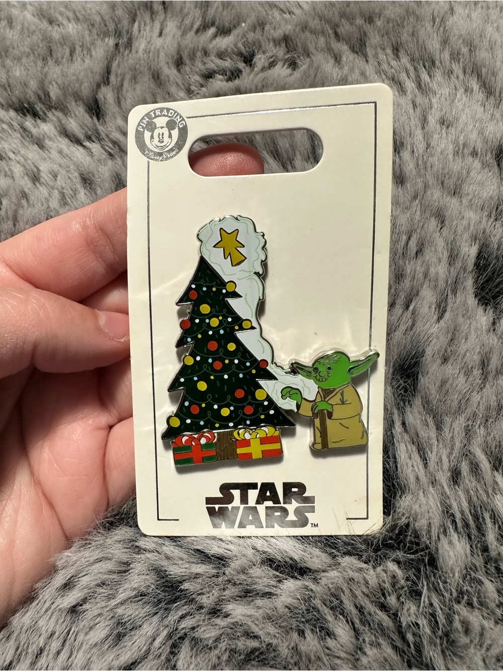 Disney Parks Star Wars Christmas Pin